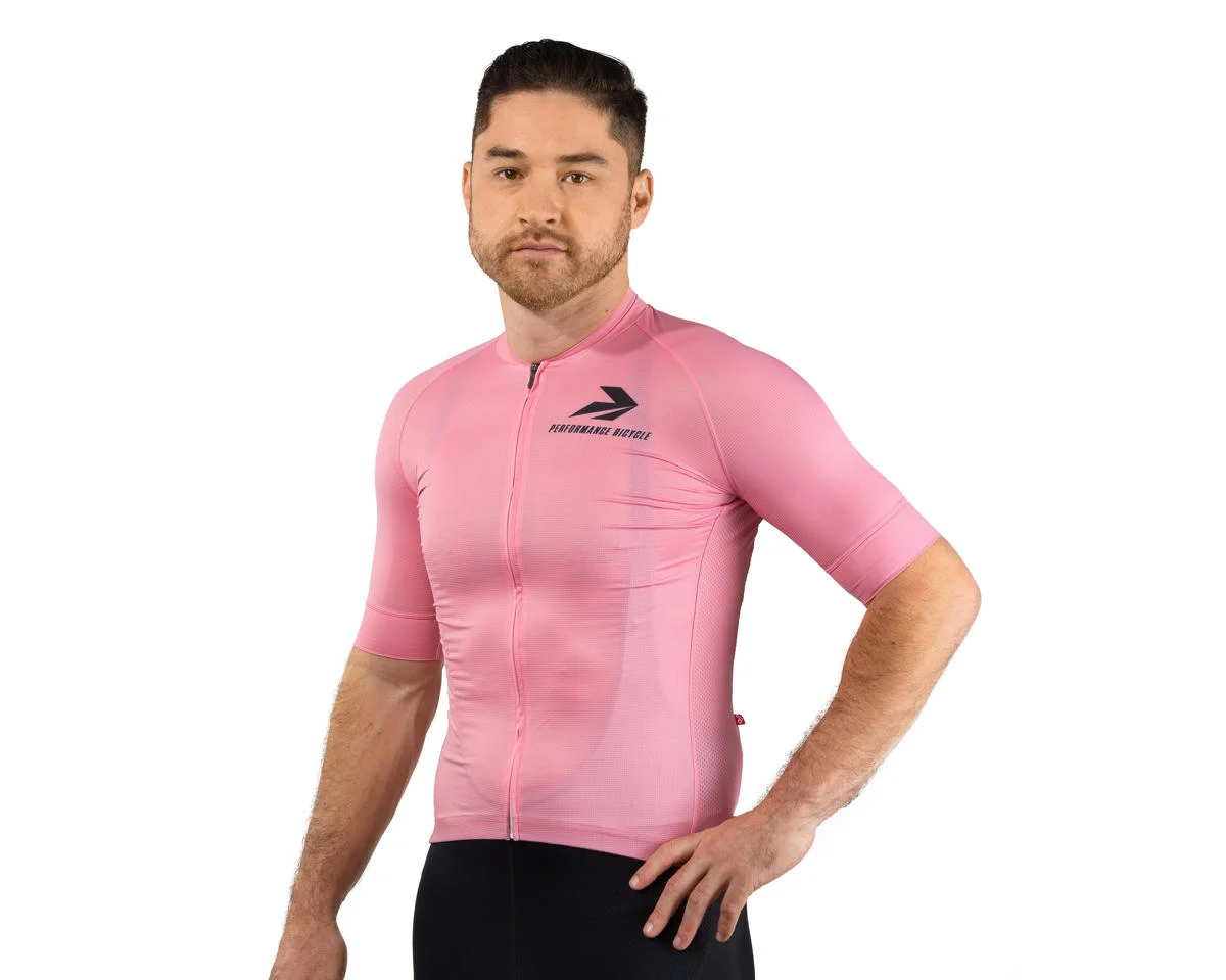 Performance Men's Nova Pro Cycling Jersey (Pink) (Standard) (2XL)